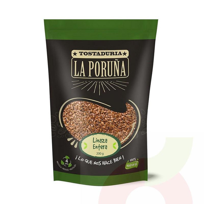 Linaza La Poruña 200Gr - La Poruña 200Gr Linaza