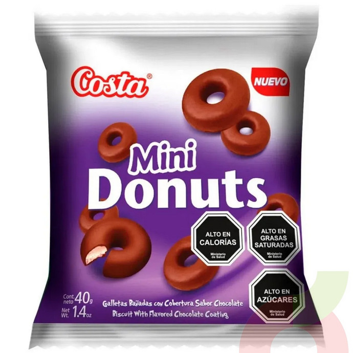 Galletas Mini Donuts Costa 40Gr - Mini Donuts Costa 40Gr.JPG