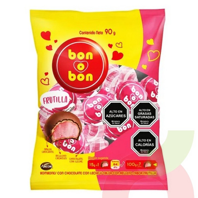 Bonobon Frutilla Arcor 15Gr 6U  - 7802225512794.JPG