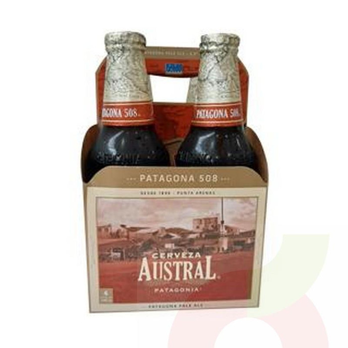 Cerveza Patagona 508 Austral 330Cc 4 Unidades - Ce.Austral 330Cc*4U Pale-Ale