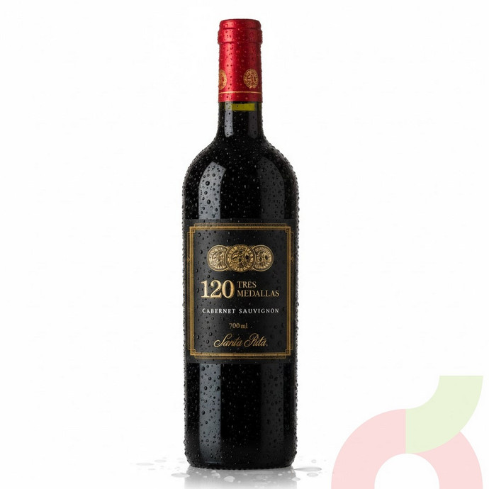 Vino Cabernet Sauvignon 120 Tres Medallas 700Cc - Cabernet Sauvignon 120 Tres Medallas.JPG