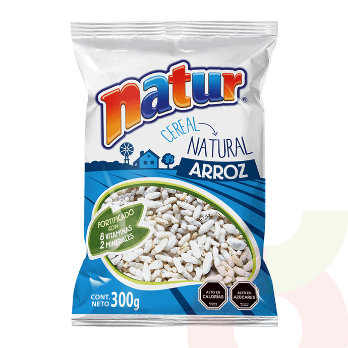 Cereal Arroz Natur 300Gr - Cereal Natur De Arroz 300 Gr