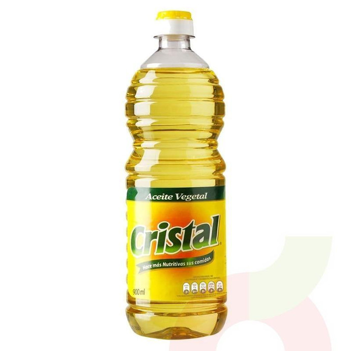 Aceite Vegetal Cristal 900Ml - Aceite Vegetal Cristal 900Ml