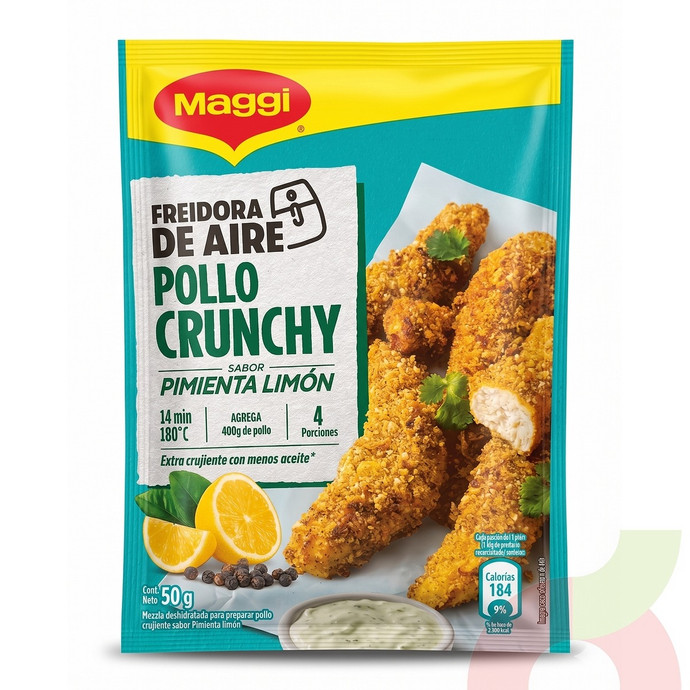 Sazonador Pollo Crunchy Pimienta Limón Maggi 50Gr - Sazonador Pollo Crunchy Limón Maggi 50Gr.JPG.jpg