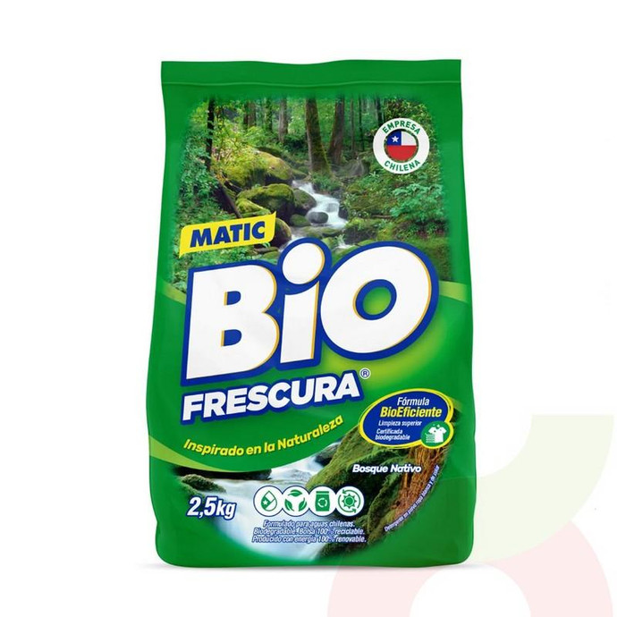 Detergente Matic Bio Frescura 2.5Kg - Detergente Bio Frescura 2.5Kg
