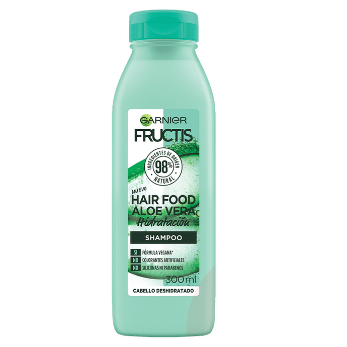 Shampoo Hair Food Aloe Vera Hidratación Fructis 300Ml - Fructis Shampoo 300Ml Food Aloe