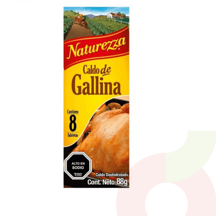Caldo de Gallina Naturezza 88Gr - Caldo Naturezza 88 Gr Gallina