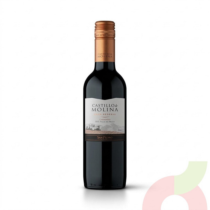 Vino Carmenere Gran Reserva Castillo de Molina 375Cc - Carmenere Castillo de Molina pequeño.JPG