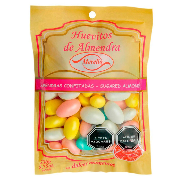 Almendras Confitadas Merello 250Gr - Almendras Confitadas Perello 250Gr