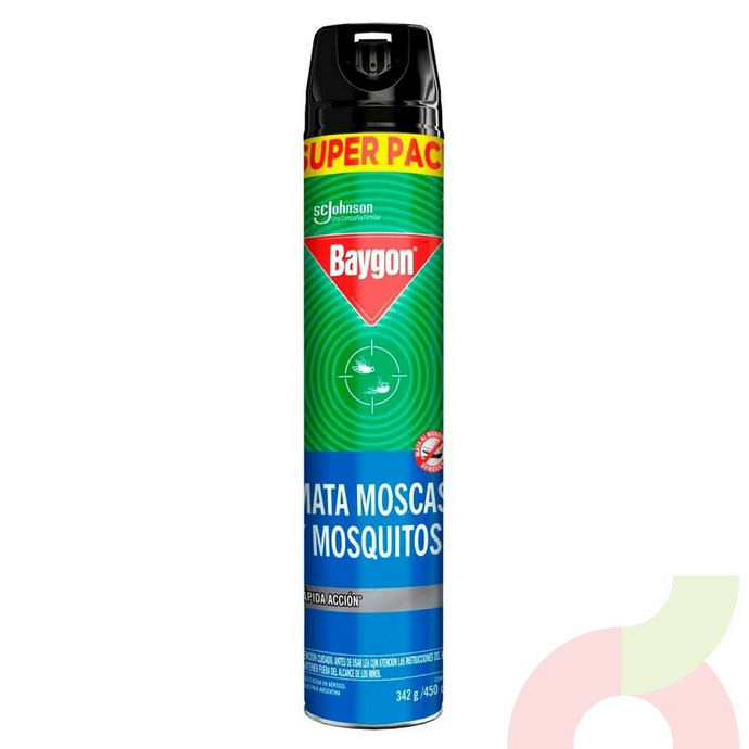 Insecticida Mata Moscas y Mosquitos Baygon 450Cc - baygon mata moscas.JPG