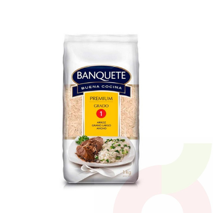 Arroz Grado 1 Premium Banquete 1Kg - arroz .jpg