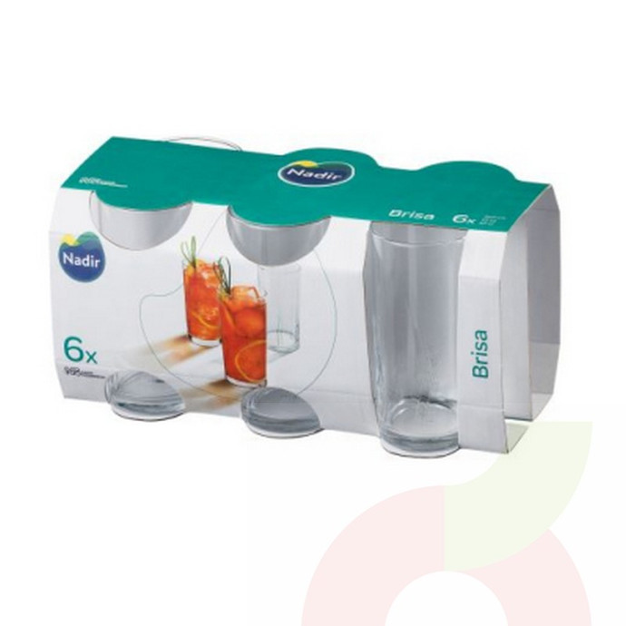 Display Vasos Brisa 6 Unidades Nadir  - vasos nadir.jpg
