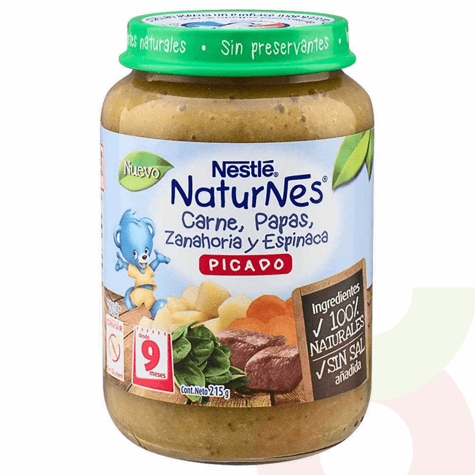 Picado Nestlé Espinaca 215 Gr - Colado Nestlé 215 Gramos Espinaca