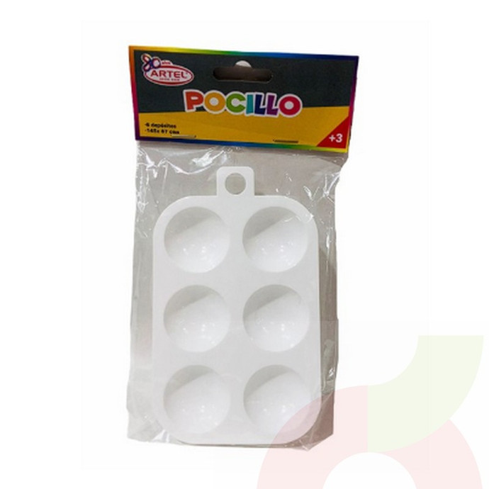Mezclador Pintura 6 Pocillos Artel  - pocillo.jpg