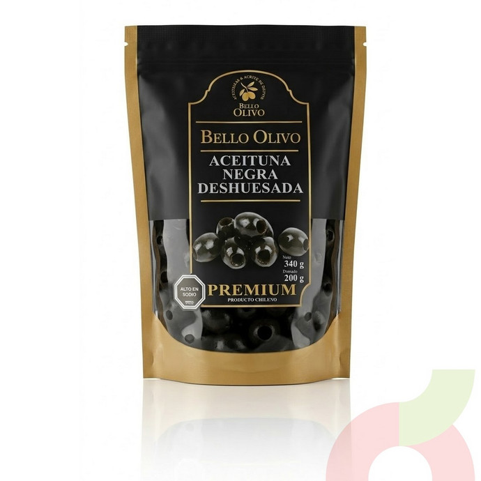 Aceituna Negra Deshuesada Bello Olivo 340Gr - Acituna Negra Deshidratada Bello Olivo.JPG