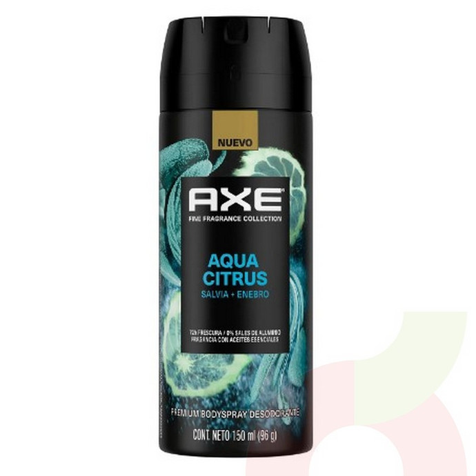 Desodorante Aqua Citrus Axe 150 Ml - 7506306249974.JPG