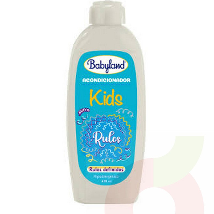 Acondicionador Babyland Kids Rizos Y Rulos 410Ml  - acondicionador babyland rulos.jpg