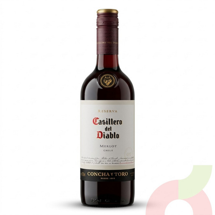 Vino Merlot Casillero Del Diablo 750Cc - Vino Merlot Casillero del Diablo.JPG