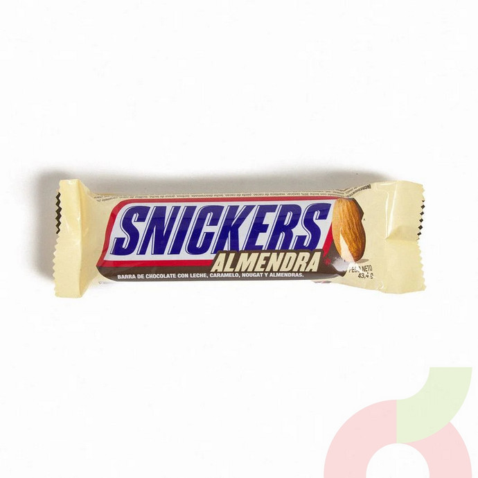 Chocolate Snickers Almendra Mars 43Gr - Snickers Almendra 43Gr.JPG