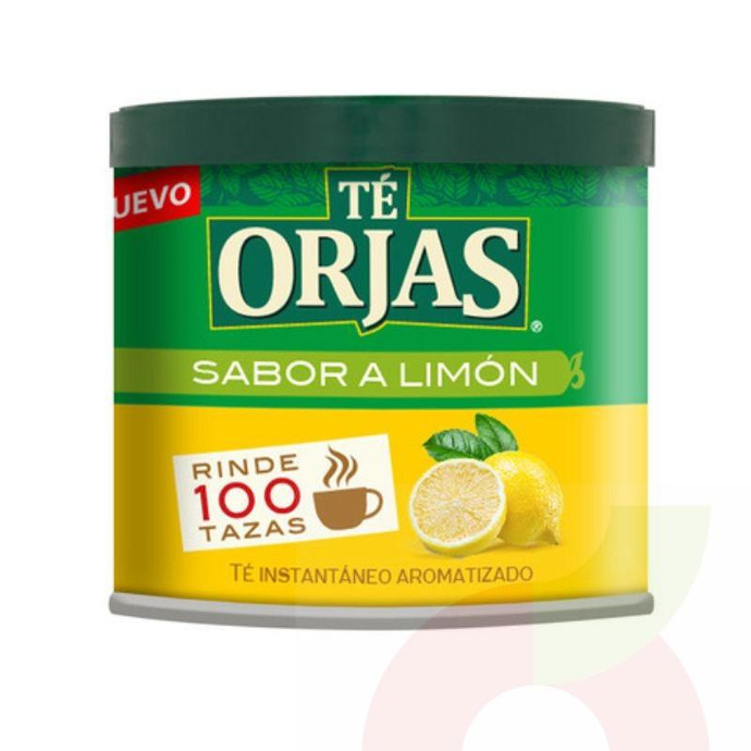 Té Instantáneo Limón Te Orjas 30Gr - Te Orjas 30Gr Tarro Limón