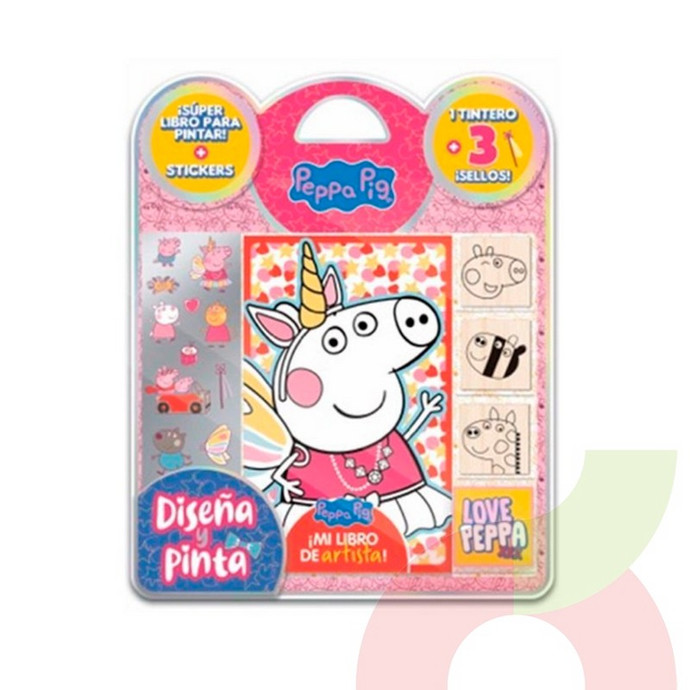Set de Arte Infantil Peppa Pig Hasbro - 9789878046334.JPG