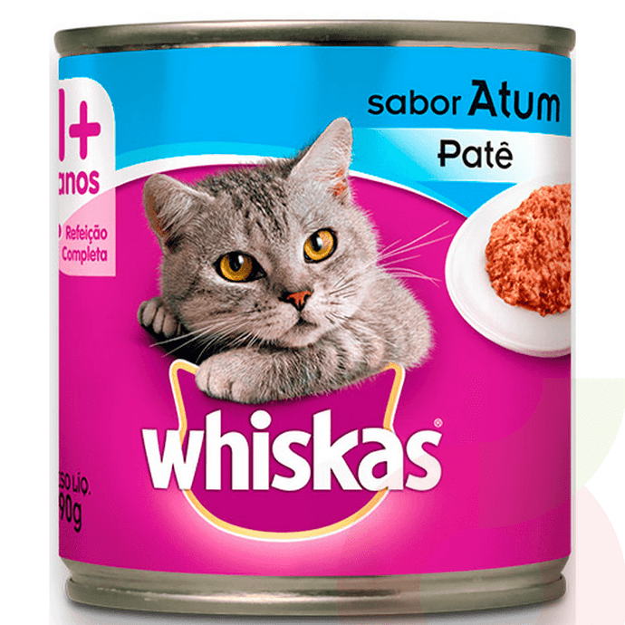 Alimento Húmedo Gato Atún Lata Whiskas 290Gr - Whiskas Lata Atún 290 Gr
