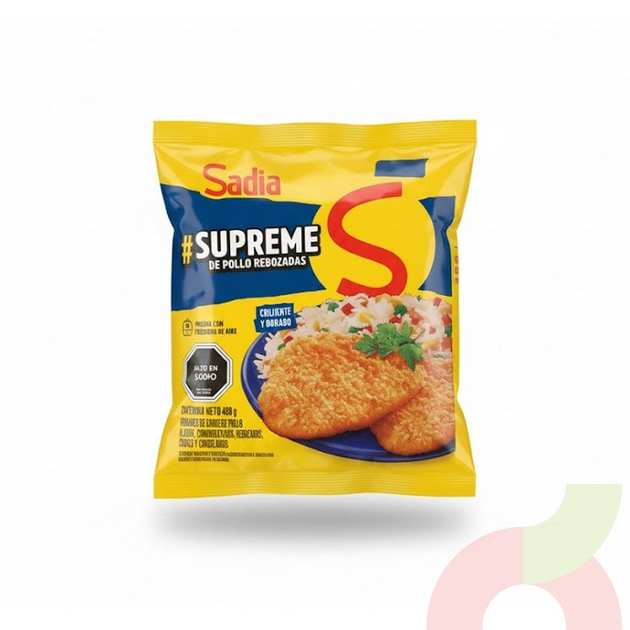 Supreme de Pollo Rebozado Sadia 480Gr - 7893000014442.JPG