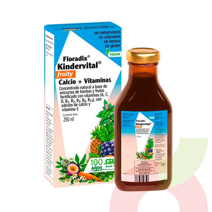 Kindervital Fruity Floradix 250Ml - 4004148335587.JPG