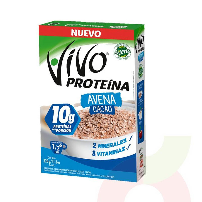 Vivo Avena Proteina 320Gr - Vivo Avena Proteina 320Gr
