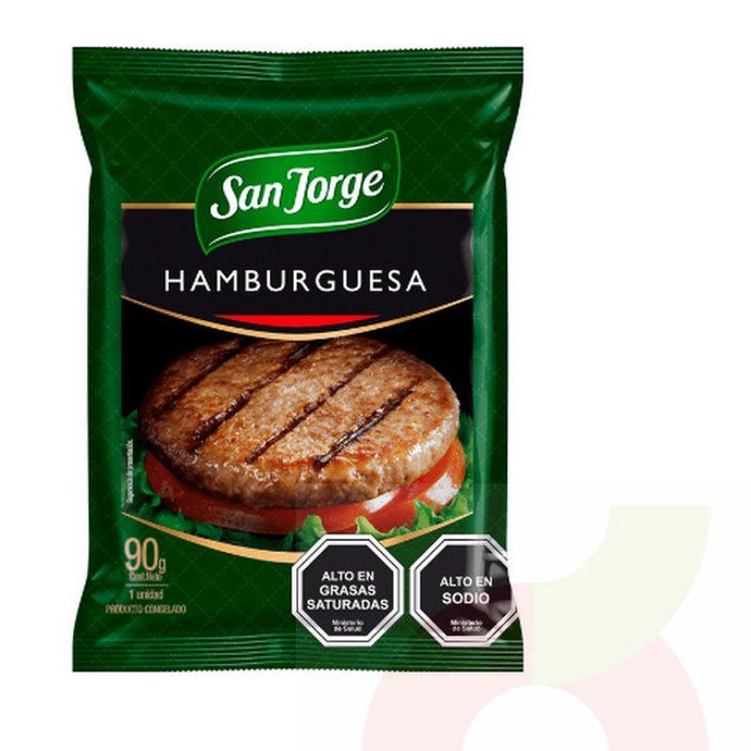 Hamburguesa Vacuno San Jorge 90Gr - Hamburguesa De Vacuno-San Jorge 90Gr
