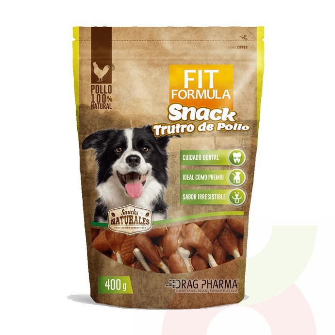 Snack Trutro De Pollo Fit Formula Drag Pharma 400Gr - Fit Formula Snack Trutro De Pollo 400Gr
