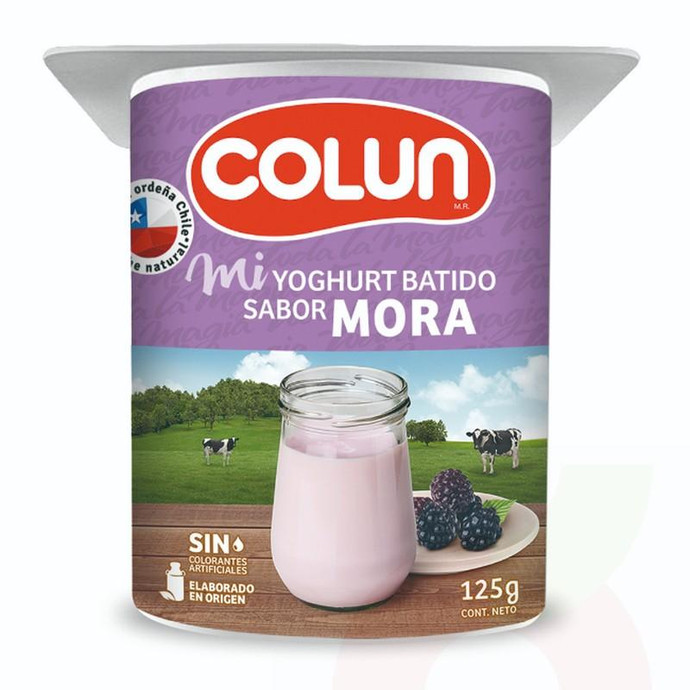 Yoghurt Mora Colun 125Gr - Yoghurt Mora, Colun 125Gr