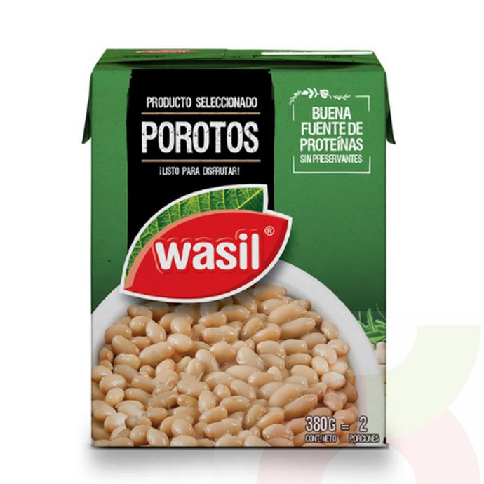 Porotos Blanco Tetrapack Wasil 380Gr - porotos blancos .jpg