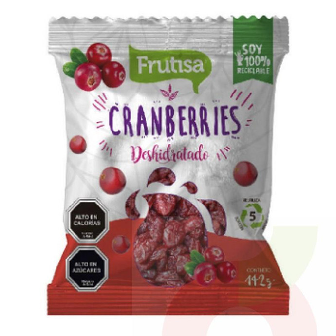 Cranberries Frutisa 142Gr - Cranberries-Frutisa 142Gr