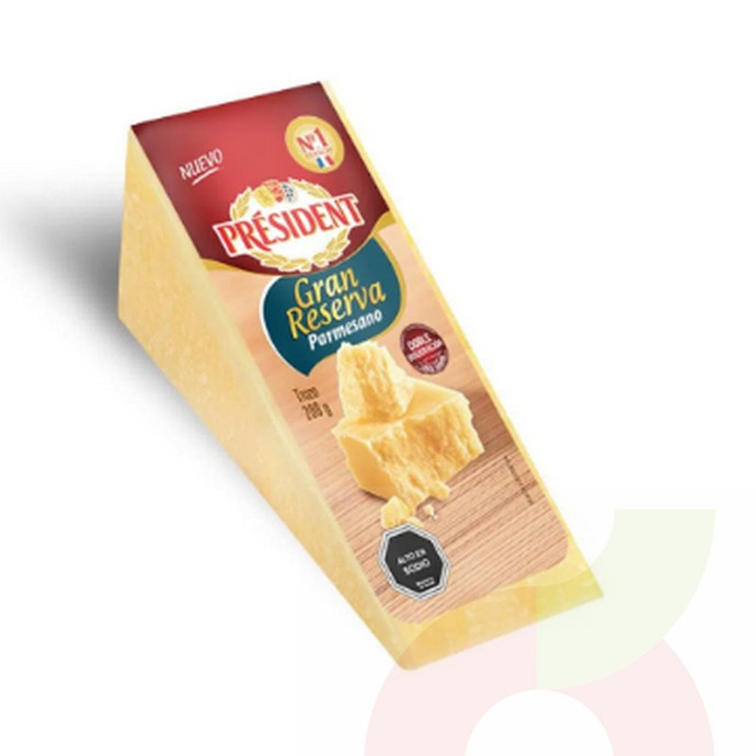 Queso Gran Reserva Parmesano Président 200Gr - president gran reserva parmesano 200g.jpg