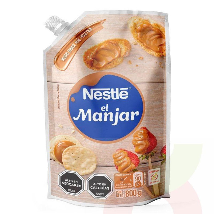 Manjar Doypack Nestlé 800Gr - Manjar Nestle Dp 800Gr