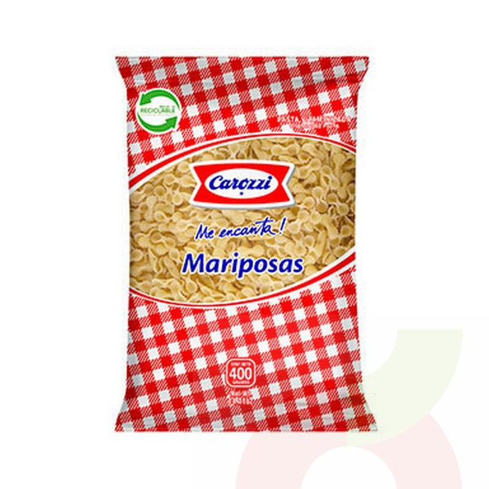 Pasta Mariposas Carozzi 250Gr - Pasta Mariposas-Carozzi 250Gr