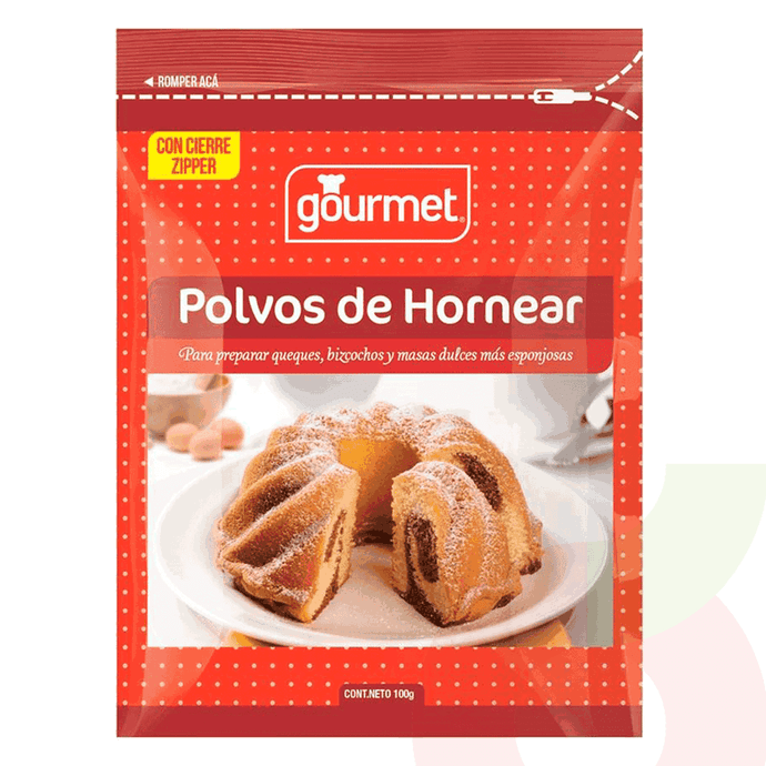 Polvos De Hornear Gourmet 100Gr - Polvos De Hornear 100Gr