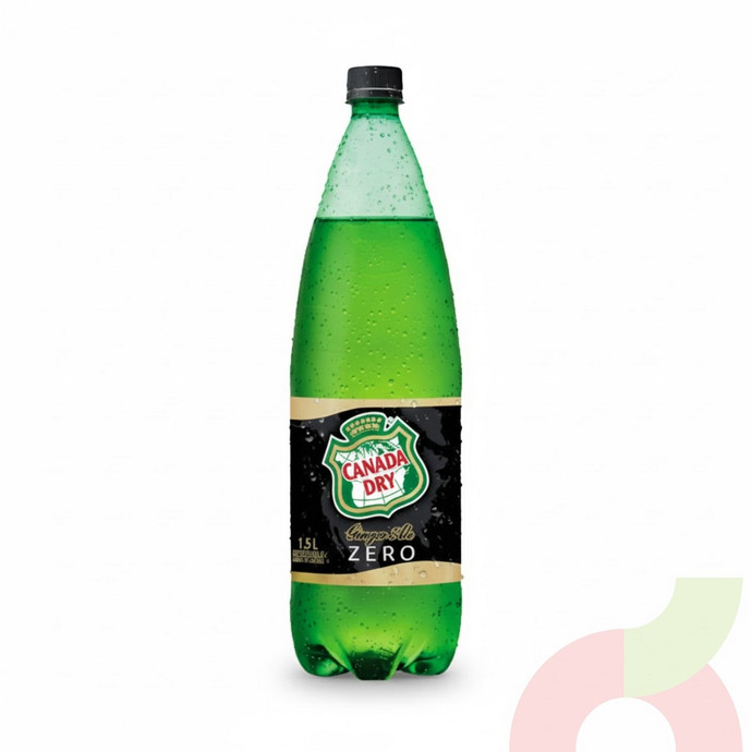 Bebida Ginger Zero Canada Dry 1.5Lt - ginger zero.JPG