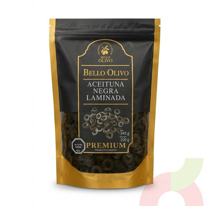 Aceituna Negra Laminada Bello Olivo 340Gr - Aceituna Negra Laminada Bello Olivo.JPG