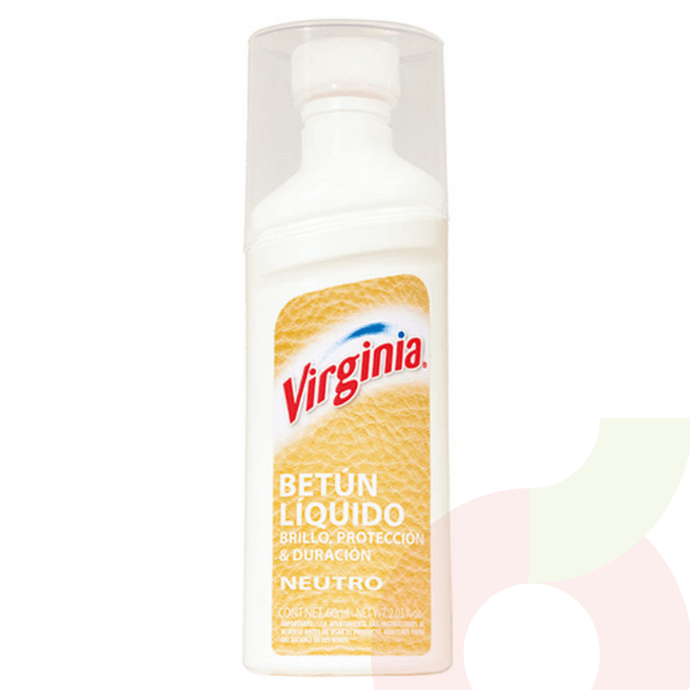Betún Líquido Incoloro Virginia 60Ml - Betún Líquido Incoloro-Virginia 60Ml