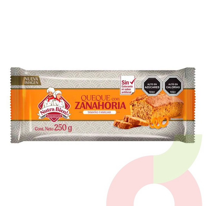 Queque Zanahoria Nutra Bien 250Gr - 7803525001018.JPG