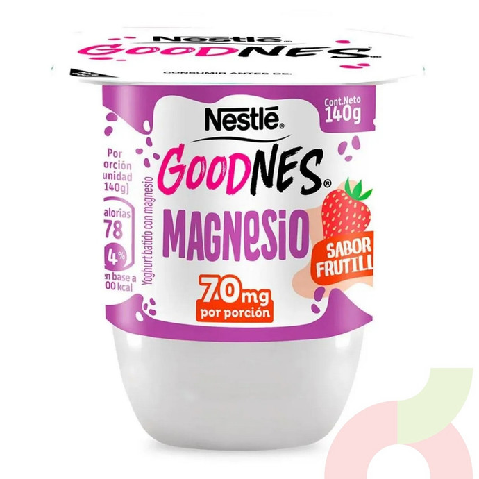 Yogurt Goodnes Magnesio Frutilla Nestlé 140Gr - 8445291878105.JPG