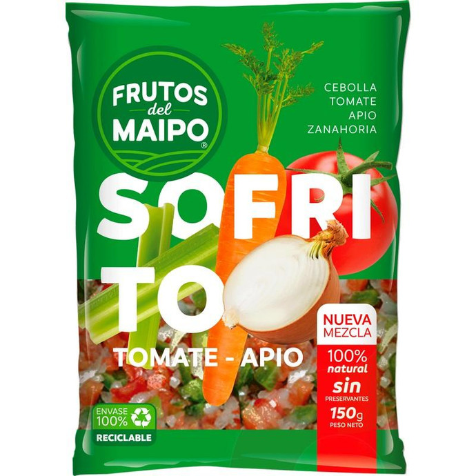 Sofrito de Tomate y Apio Frutos del Maipo 150Gr - Sofrito 150Gr Tomate-Apio