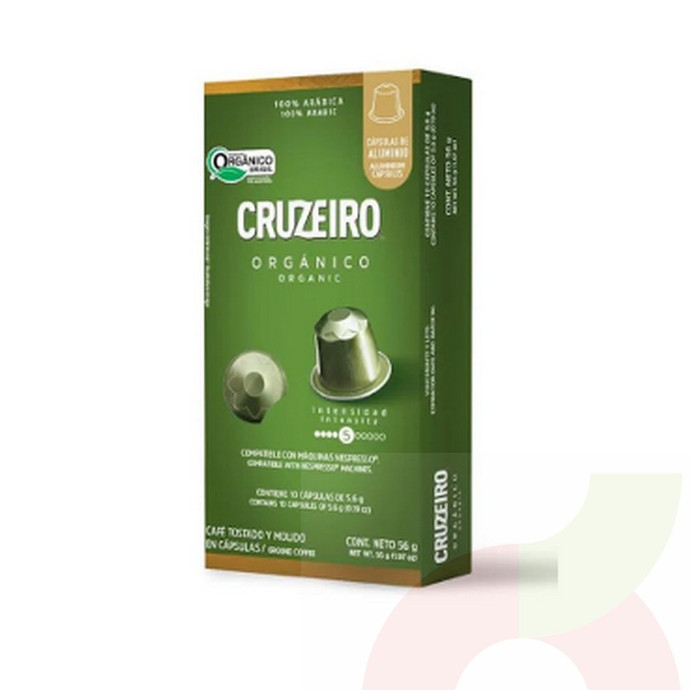 Café Orgánico en Cápsulas Cruzeiro 56Gr - hsvfksvdv.jpg