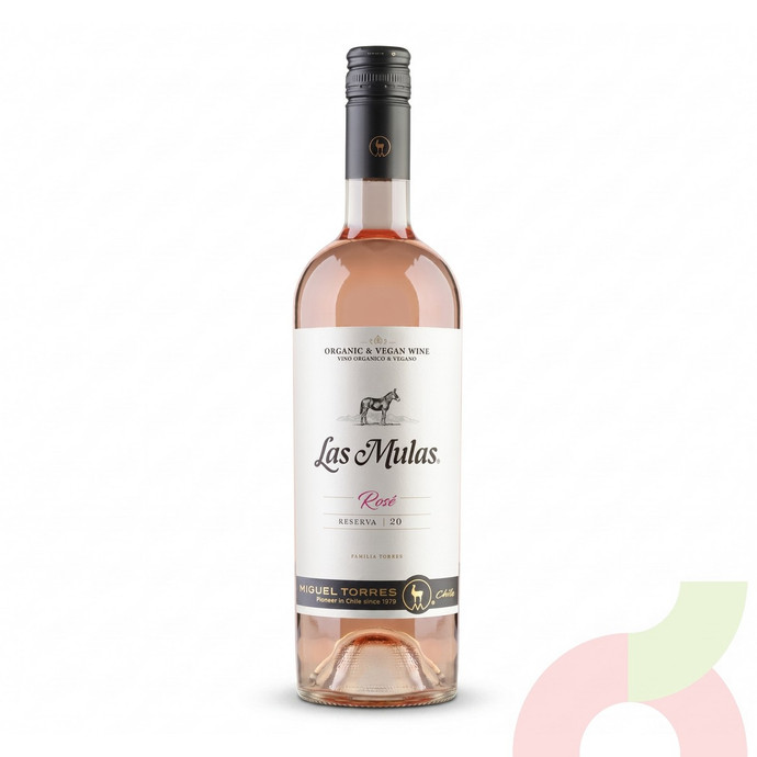 Vino Orgánico Rosé Las Mulas 750Cc - Vino Rosé Las Mulas 750.JPG