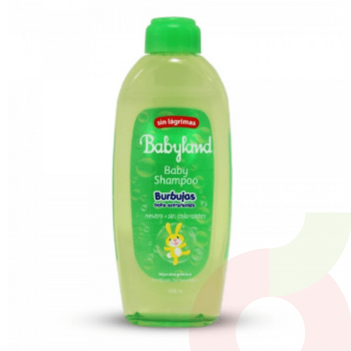 Shampoo Burbujas Babyland 410Cc - Shampoo Burbujas-Babyland 410Cc