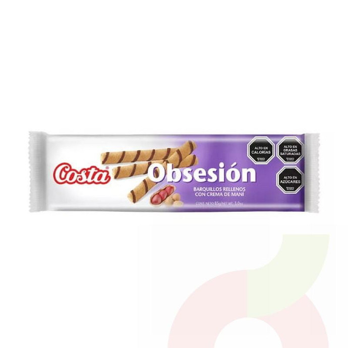 Galleta Maní Obsesion Costa 85Gr - Galleta Obsesion Maní-Costa 85Gr