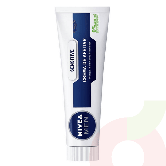 Crema Afeitar Sensitive Nivea Men 100 Ml - Crema De Afeitar-Nivea-Sensitive 100 Ml