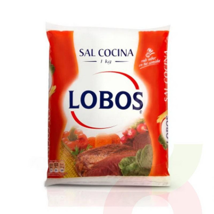 Sal de Cocina Lobos 1Kg - Sal De Cocina Lobos 1Kg
